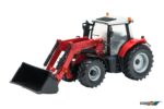 traktor s čelním nakladačem Massey Ferguson 6616 1:32 21,5 cm