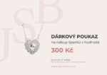 Digitální dárkový poukaz - verze B (okamžitě e-mailem) Hodnota: 300