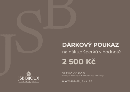 Digitální dárkový poukaz - verze D (okamžitě e-mailem) Hodnota: 2500