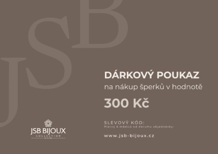 Digitální dárkový poukaz - verze D (okamžitě e-mailem) Hodnota: 300