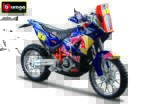 Bburago 1:18 WRB KTM CYCLE - KTM 450 Rally (Dakar Rally)
