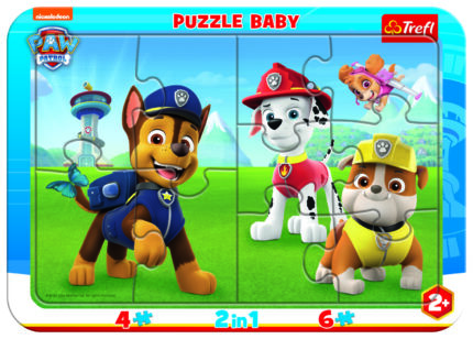 Trefl Puzzle s rámečkem - Paw Patrol