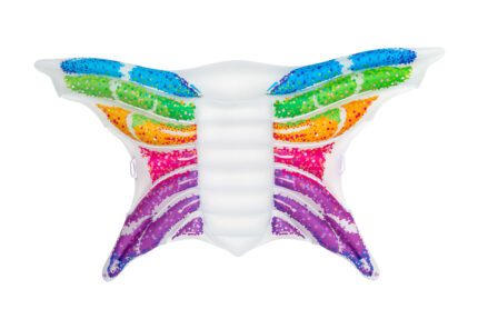 43261 Nafukovací lehátko - duhový motýl, 294x193 cm