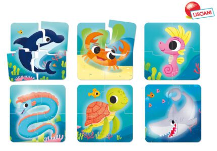 Carotina Baby dětské puzzle zvířátka