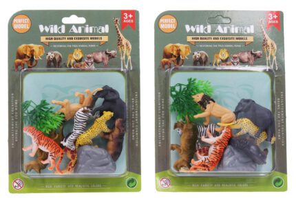 Zvířátka divoká figurky set 10 ks 6 cm