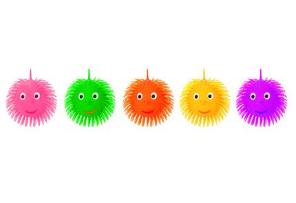 Míček se světlem 8,5 cm