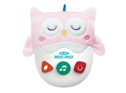 plyšová sova s efekty 17cm