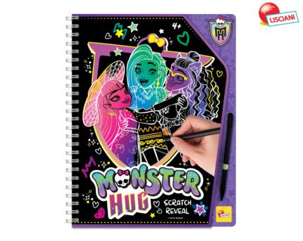 Monster High Vyškrabávací omalovánky objetí