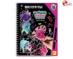 Monster High Vyškrabávací omalovánky Kamarádky navždy