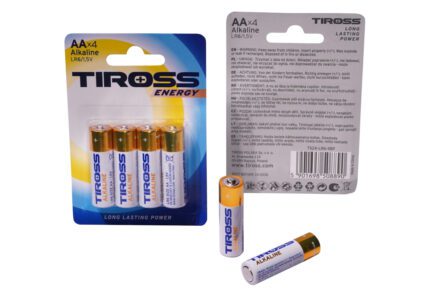AA (LR6, 1.5V) alkalické balení 4 ks