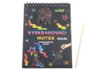 Vyškrabovací notes 20x13,5cm /12 listů