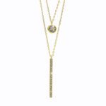 10764_10764-pozlaceny-stribrny-nahrdelnik-dva-retizky-s-carkou-a-krystalem-swarovski-crystal-stribro-925-1000