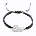 14850_14850-pleteny-naramek-ze-snurek-se-stribrnym-priveskem-labute-a-krystaly-swarovski-crystal-stribro-925-1000