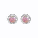 16372_16372-ocelove-nausnice-puzety-kulaty-ruzovy-opal-8-mm-s-krystaly-swarovski-crystal