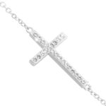 16558_16558-stribrny-naramek-lezaty-krizek-s-krystaly-swarovski-crystal-stribro-925-1000