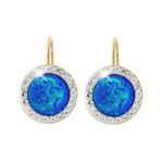 16768_16768-pozlacene-stribrne-nausnice-klapky-s-kulatym-opalem-a-krystaly-swarovski-dark-blue-velke-stribro-925-1000