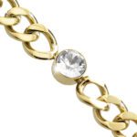 17117_17117-zlaty-ocelovy-naramek-retez-s-jednim-krystalem-swarovski-crystal-a