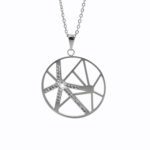 17525-1_17525-1-ocelovy-nahrdelnik-s-kulatym-clenitym-priveskem-zdobeny-krystaly-swarovski-crystal