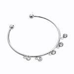 17558_17558-ocelovy-naramek-pet-jednotlivych-krystalu-swarovski-crystal