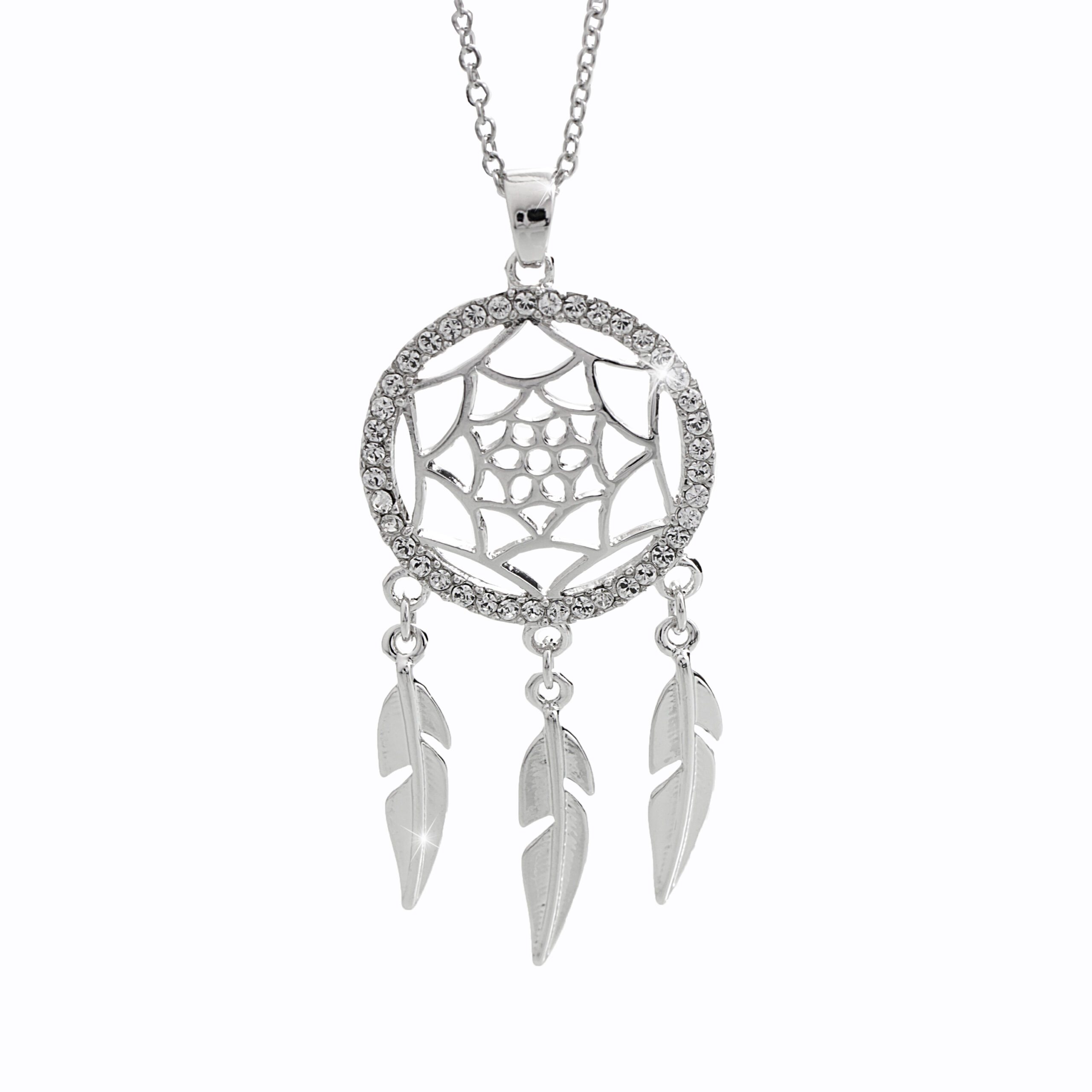 17696_17696-ocelovy-nahrdelnik-s-prorezavanym-lapacem-snu-a-s-krystaly-swarovski-crystal