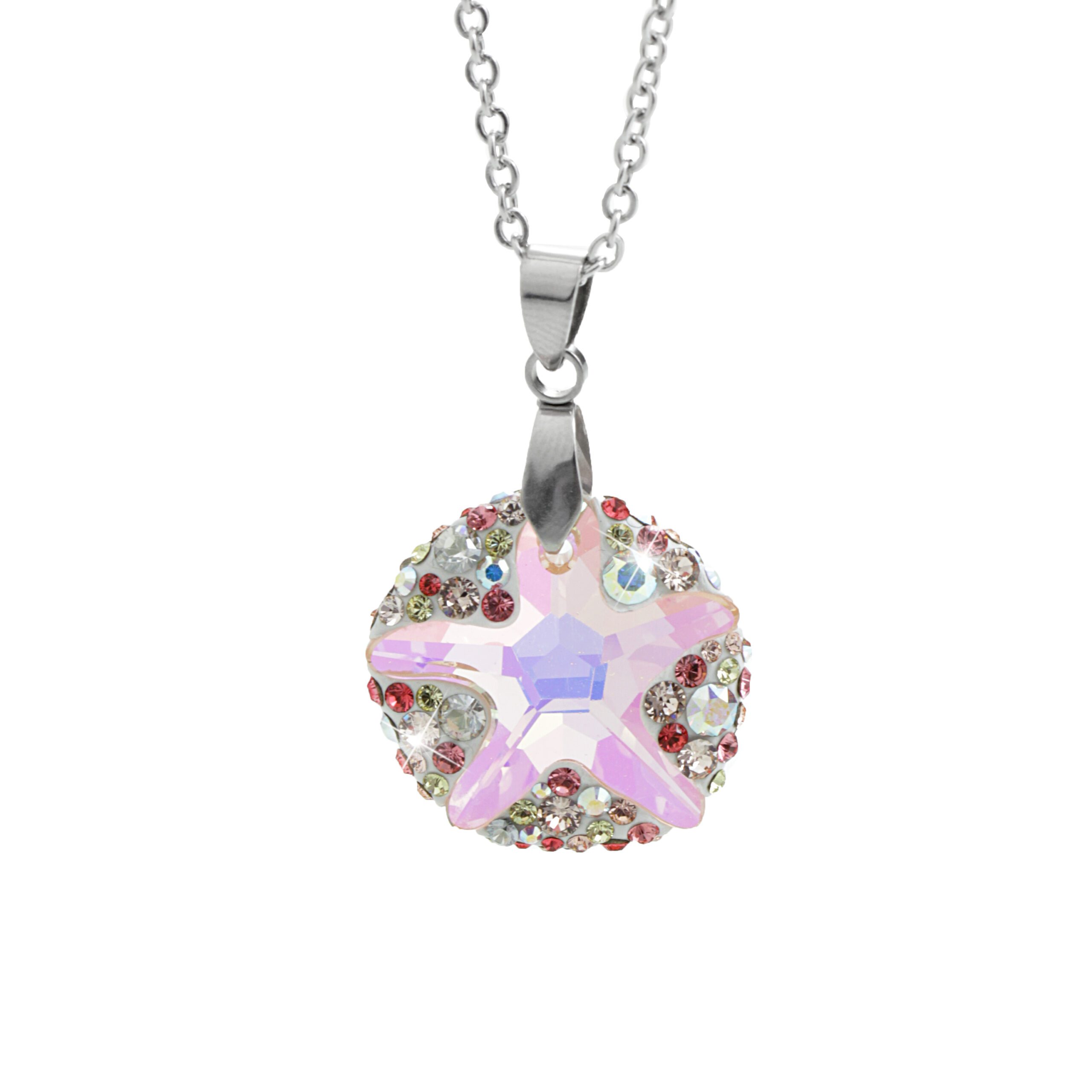 17972_17972-ocelovy-nahrdelnik-s-kamenem-ve-tvaru-hvezdice-doplneny-krystaly-swarovski-light-rose