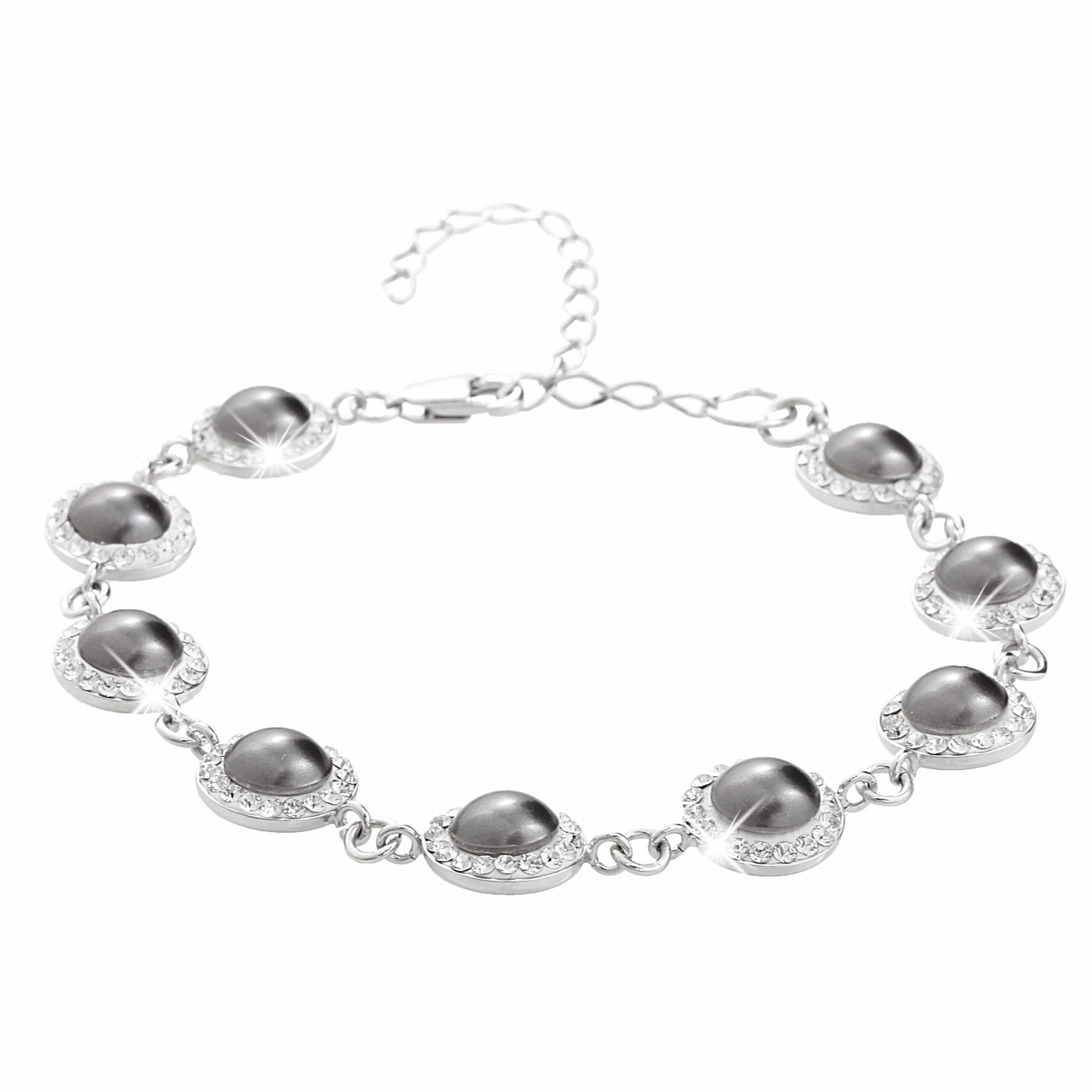 18413_18413-stribrny-naramek-perlova-mugle-swarovski-s-obtahem-grey-stribro-925-1000