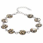 18629_18629-stribrny-naramek-mala-kulata-luzka-s-krystaly-swarovski-jet-mix-stribro-925-1000