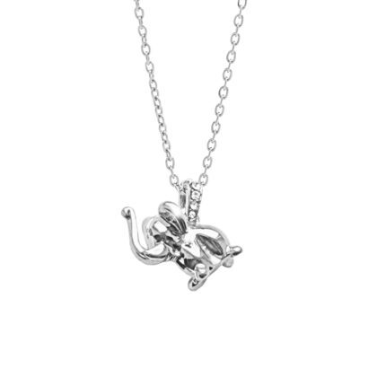 Náhrdelník z bižuterní slitiny slůně s krystaly Swarovski Crystal