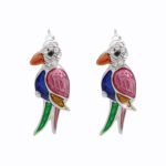 20387_20387-nausnice-puzety-z-bizuterni-slitiny-papousek-s-barevnym-smaltem-doplneny-o-krystaly-swarovski-multi