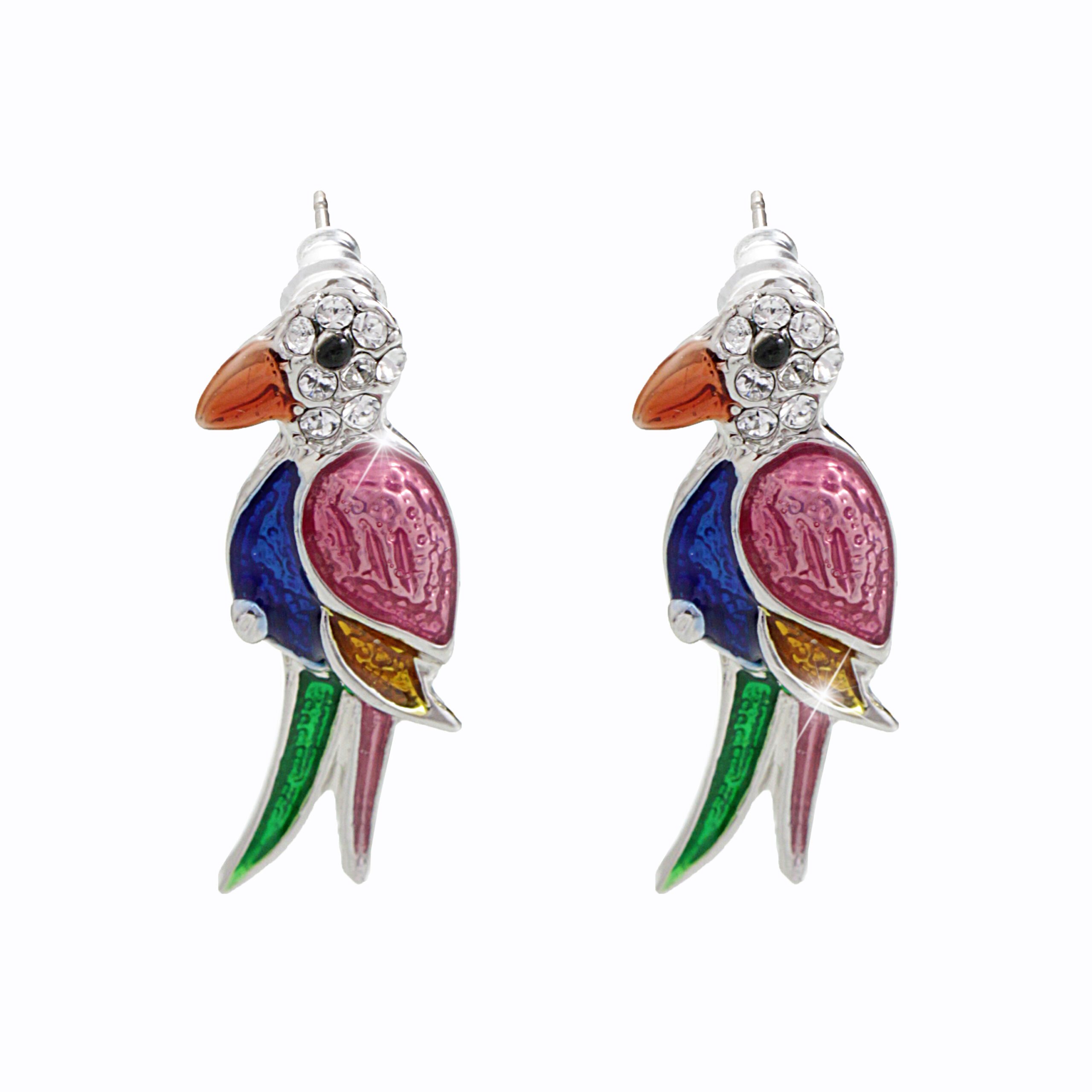 20387_20387-nausnice-puzety-z-bizuterni-slitiny-papousek-s-barevnym-smaltem-doplneny-o-krystaly-swarovski-multi