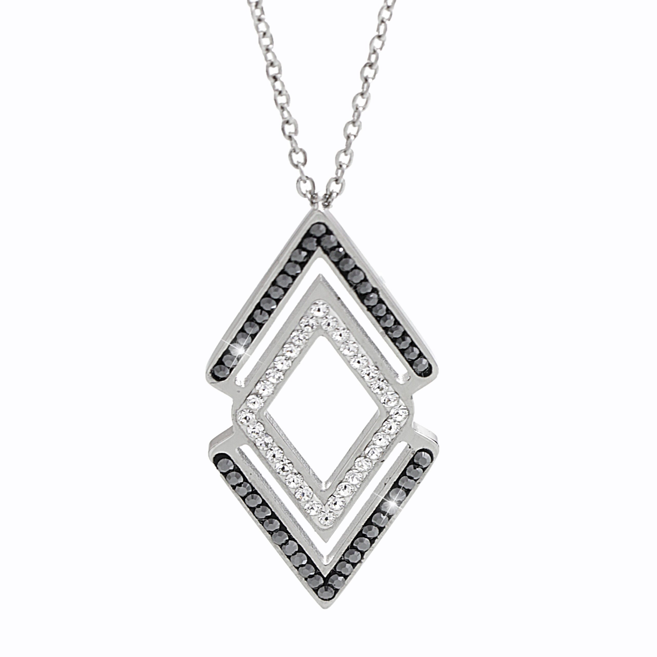 20624_20624-ocelovy-nahrdelnik-dvoubarevny-kosoctverec-s-krystaly-swarovski-crystal-a-hematite
