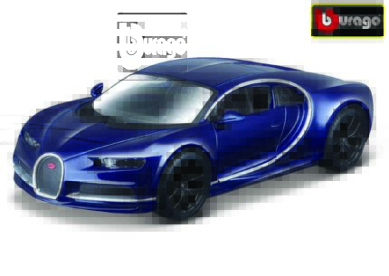 Bburago 1:32 Bugatti Chiron Blue