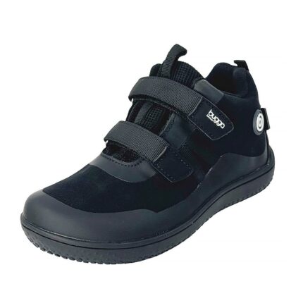 Dětské celoroční barefootové boty s membránou OSCAR Black -10