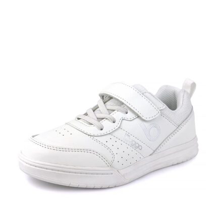 Dětské outdoorové boty na suchý zip ARIS White -13
