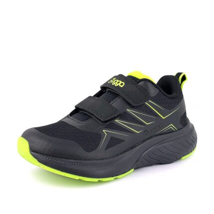 Dětské outdoorové boty na suchý zip SOLIS Black -10