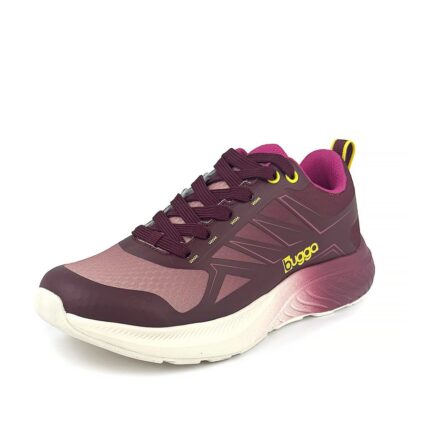 Dívčí outdoorové boty na tkaničky SOLIS Pink -03