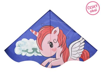 Létající drak delta nylon 135x65 cm - Český obal