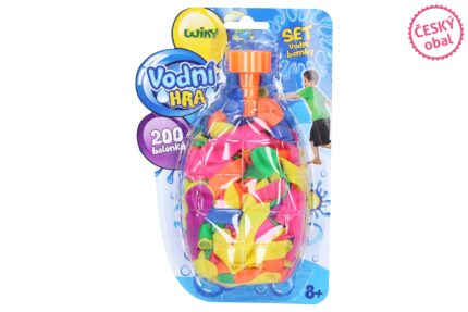 Bomby vodní set 200 ks - Český obal