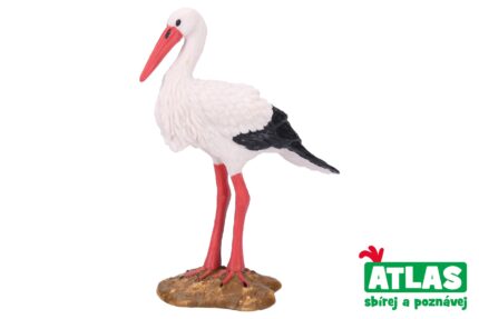 A - Figurka Čáp 8,5 cm