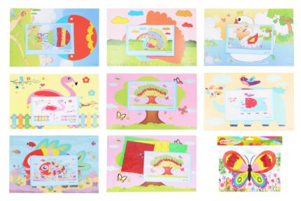 Kreativní set + kamínky 20x26 cm