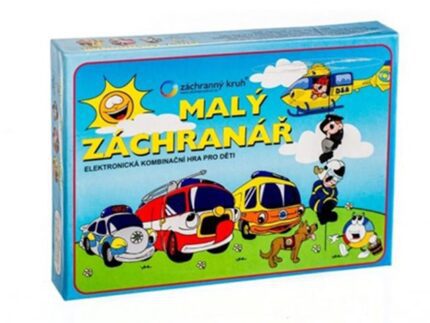Malý záchranář společenská hra na baterie v krabici 22x16x3cm