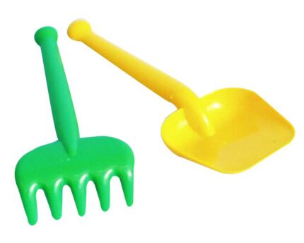 Lopatka a hrábě malé sada 24 cm