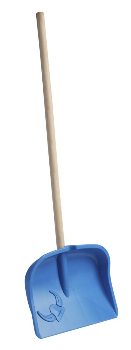 Lopata na sníh Viking modrá 28x83 cm