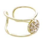 9369_9369-pozlaceny-stribrny-prsten-dva-krouzky-s-kulatym-luzkem-a-krystaly-swarovski-golden-shadow-a-stribro-925-1000