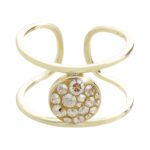 9369_9369-pozlaceny-stribrny-prsten-dva-krouzky-s-kulatym-luzkem-a-krystaly-swarovski-golden-shadow-a-stribro-925-1000