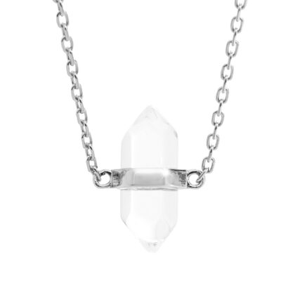 Stříbrný náhrdelník s křišťálem Crystal (Stříbro 925/1000)