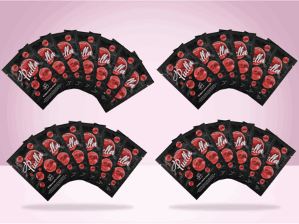 Výhodný set: 25 kusů pěny do koupele s vůní Queenka