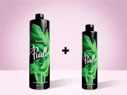 Výhodný set na 150 praní: Puella parfém na praní Double Y 500 ml + 250 ml