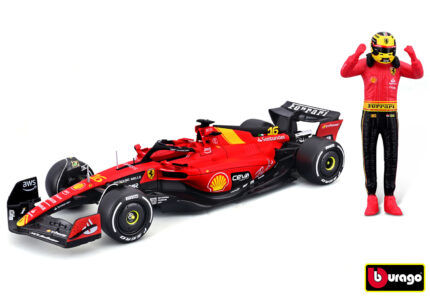 Bburago 1:24 Formula F1 Ferrari Scuderia SF-23 (2023) nr.16 Charles Leclerc - with driver and decor