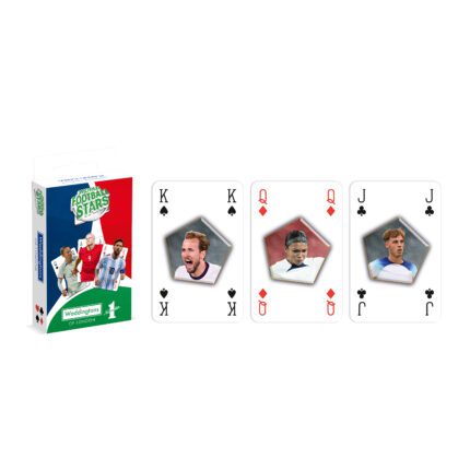 Hrací karty Waddingtons World Football Stars